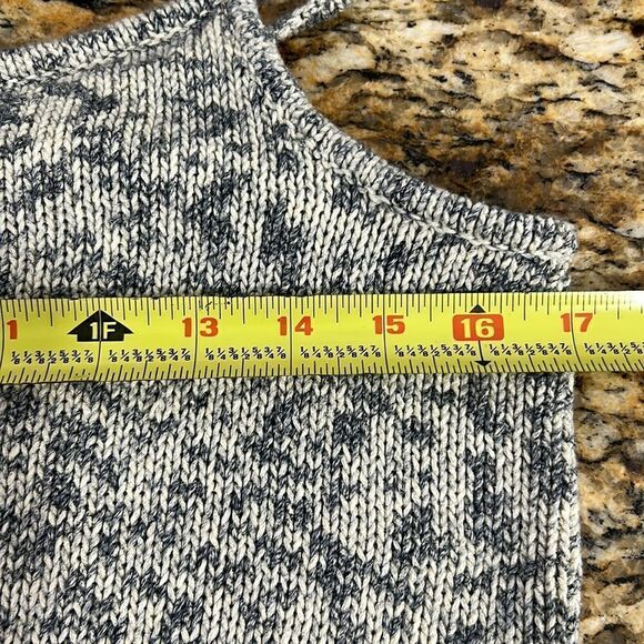 Madewell Cotton Heathered Gray Button Detailing Tank Top Size S - Picture 8 of 9